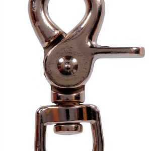 Round Swivel Trigger Snap Nickel by Hardware Essentials 1/2" x 2-7/16"-0