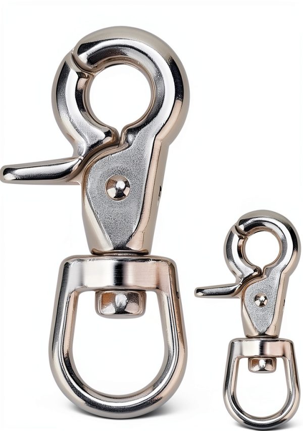 Trigger Snap Hooks 4 Pack Steel Swivel Lobster Clasp TAICHEUT-0
