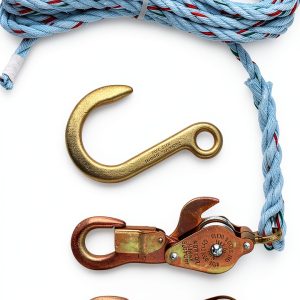 Klein Tools Block and Tackle 1802-30SR Small Gold/Blue Adjustable Snap-0