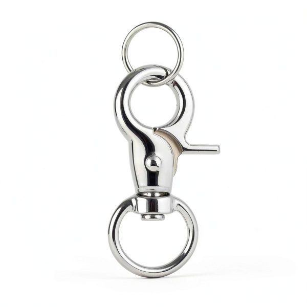 36PCS Trigger Snap Hooks 2.32'' x 0.82'' Heavy Duty Swivel Snap Hooks Metal Clasps Lanyard Clips Durable Trigger Snaps for Pet Cage Key Chains Dog Leash-2