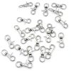 Trigger Snap Hooks 30pcs Swivel Lobster Clasps Steel Meyeyaia 2.32"-6