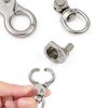 Trigger Snap Hooks 30pcs Swivel Lobster Clasps Steel Meyeyaia 2.32"-2