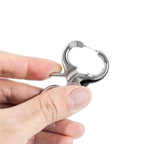 36PCS Trigger Snap Hooks 2.32'' x 0.82'' Heavy Duty Swivel Snap Hooks Metal Clasps Lanyard Clips Durable Trigger Snaps for Pet Cage Key Chains Dog Leash-4