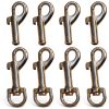 Trigger Clips 12pcs Zinc Alloy Snap Hook for Dog Leash Keyring MICREEN-0