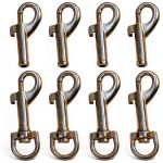 Trigger Clips 12pcs Zinc Alloy Snap Hook for Dog Leash Keyring MICREEN-0