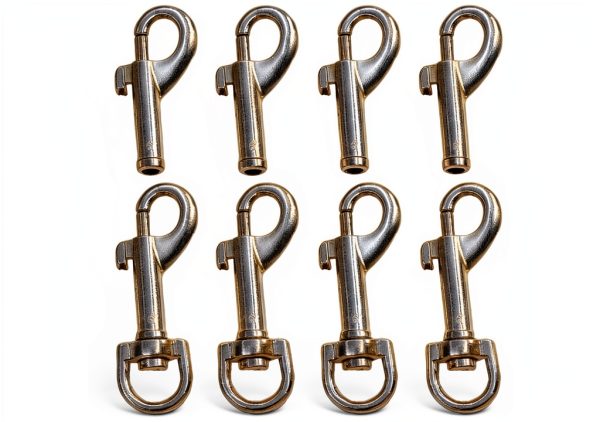 Trigger Clips 12pcs Zinc Alloy Snap Hook for Dog Leash Keyring MICREEN-0
