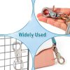 Trigger Snap Hooks 30pcs Swivel Lobster Clasps Steel Meyeyaia 2.32"-3