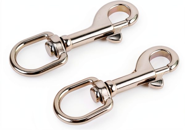 QWORK Swivel Eye Bolt Snap Hook 3-1/2" 316 Stainless Steel 2pcs Silver-6