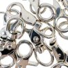Allazone 12 PCS Trigger Snap Hooks, Lobster Clasp 360 Degree Swivel Spring Buckle Metal Swivel Clips for Pet Cages Chains Keychains Swivel Clip Hooks Lanyard Snap Hook Purse Clip-2