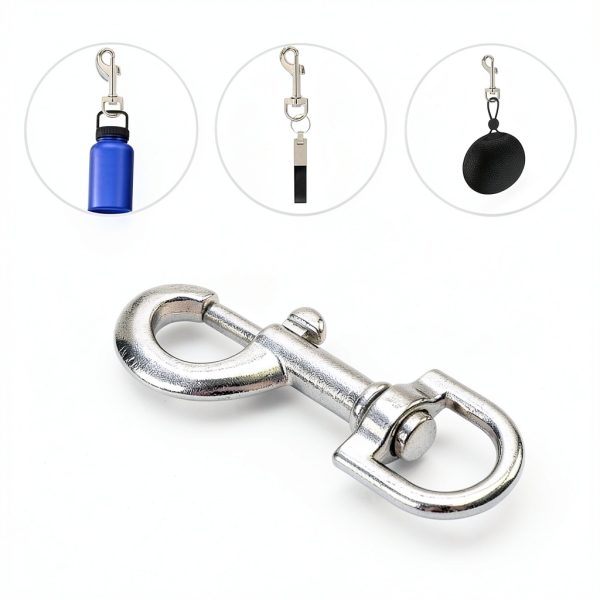 Trigger Clips 12pcs Zinc Alloy Snap Hook for Dog Leash Keyring MICREEN-4