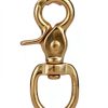 Trigger Snap Hooks Faneta Solid Brass 2-3/4" Duty Swivel (2 Pack)-2