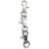 Allazone 12 PCS Trigger Snap Hooks, Lobster Clasp 360 Degree Swivel Spring Buckle Metal Swivel Clips for Pet Cages Chains Keychains Swivel Clip Hooks Lanyard Snap Hook Purse Clip-4