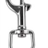 QWORK Swivel Eye Bolt Snap Hook 3-1/2" 316 Stainless Steel 2pcs Silver-5