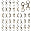 36PCS Trigger Snap Hooks 2.32'' x 0.82'' Heavy Duty Swivel Snap Hooks Metal Clasps Lanyard Clips Durable Trigger Snaps for Pet Cage Key Chains Dog Leash-0