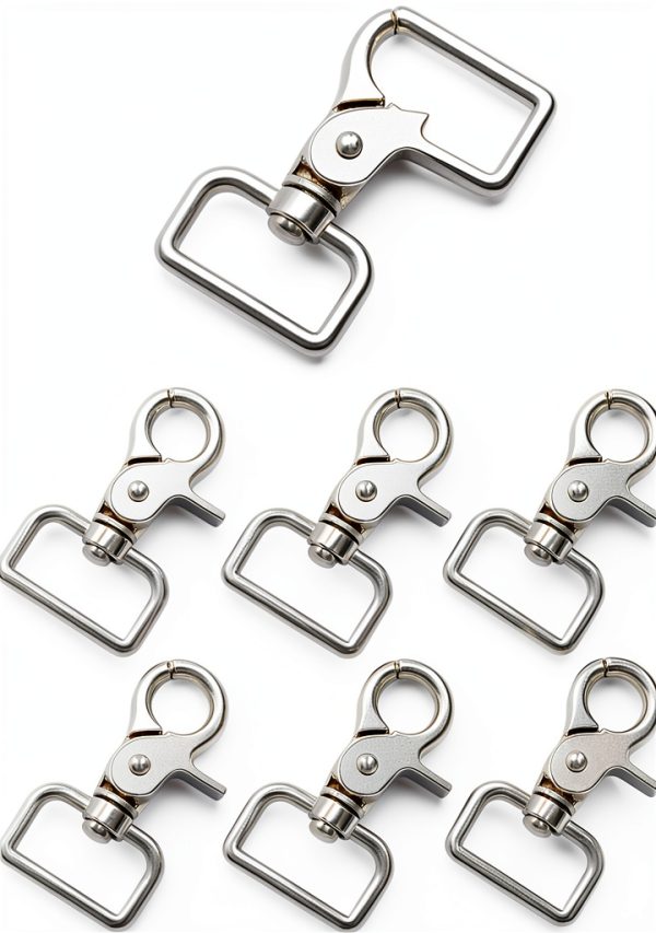 Swivel Snap Hooks 10pcs Heavy Duty by Hordion Trigger Lobster Claw-0