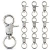 Swivel Snap Hooks 10 Pcs Zinc Alloy Lanyard Clips by Neyauo Heavy Duty-0